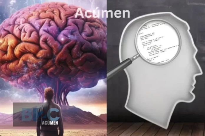 Acúmen: Sharpening minds and changing lives through smart, impactful action.